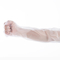 Bianco lungo della manica del PE eliminabile di plastica dei guanti protettivi