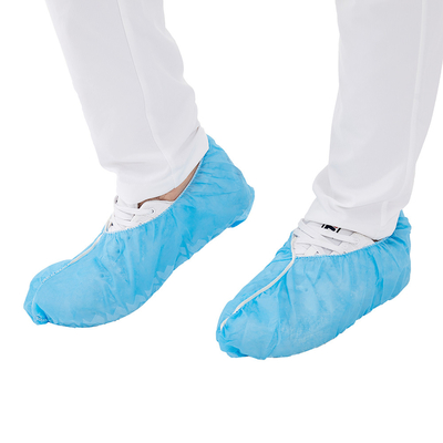 Slittamento non non tessuto eliminabile blu della copertura della scarpa di 35g pp