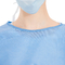 Il Livello 3 di Aami ha tricottato il polsino Sms l'abito chirurgico non tessuto che di isolamento eliminabile impermeabilizza