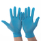 Blu bianco dei guanti protettivi dell'esame medico del nero eliminabile del nitrile