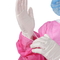 Livello medico eliminabile non tessuto rosa 1 del PPE AAMI degli abiti 30gsm dei pp 2 3 4