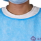 Abito chirurgico pp blu-chiaro di isolamento impermeabile eliminabile non sterile
